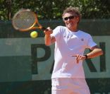 Les demi-finales du Trophée des personnalités, organisé par Framboise Holtz, se joueront sans Denis Brogniart ! Roland Garros, 1er juin 2011 