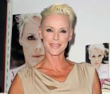 Brigitte Nielsen, à Londres, le 11 avril 2011. 