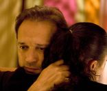 Vincent Perez sur le tournage du film Un Baiser papillon