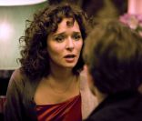 Valeria Golino sur le tournage du film Un Baiser papillon