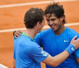 Rafael Nadal bat Andy Murray en demi-finale de Roland-Garros, le 3 juin 2011