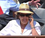 Roselyne Bachelot à Roland-Garros, le 3 juin 2011