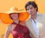Delfina Blaquier et  Nacho Figueras lors du match de polo caritatif organisé au profit d'Haïti le 5 juin 2011 à New York