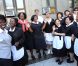 Les femmes de chambre de New York en soutien à Nafissatou Diallo ont scandé Shame on you = Honte à toi !