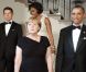 Le couple présidentiel amércain Barack et Michelle Obama lors d'un dîner avec Angela Merkel et son époux le 7 juin 2011 