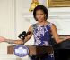 Michelle Obama lors d'une rencontre avec des jeunes femmes à la Maison Blanche. Le 7 juin 2011