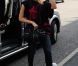 Shakira et son amoureux Gerard Pique sortent du Ritz le 15 juin 2011 à Paris