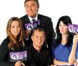 Christophe Dechavanne, Jean-Pierre Foucault, Mareva Galanter et Sandrine Quétier pour Le Plus Grand Quiz de France