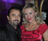 Henri Leconte et Florentine le 13 décembre 2010. 