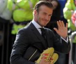 David Beckham séduisant et sur son 31 !  