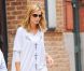 Heidi Klum dans un look au top à New York le 20 juin 2011 