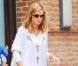 Heidi Klum dans un look au top à New York le 20 juin 2011 