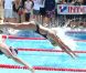 Laure Manaudou, avec son chéri Frédérick Bousquet et son frère Florent, prenait part dimanche 19 juin 2011 au Meeting de Carcassonne, une opération organisée par leur ami Jérôme Bouba et centrée sur les enfants.
