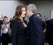 George Clooney et Elisabetta Canalis, à Milan, le 27 septembre 2010.