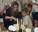 Letizia d'Espagne et le prince Felipe illuminent la Fondation du Prince  de Gérone qui a pour but d'aider les enfants espagnols. Gérone, 22 juin  2011