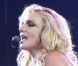 Britney Spears en pleine performance de Trouble for me, à Las Vegas, le 25 juin 2011.