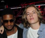Jean Roch, Usher et Pierre Sarkozy au VIP Room Theater le vendredi 24 juin 2011
