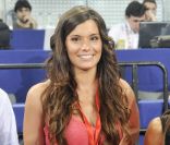 Silvia Lopez le 22 août 2010 à Madrid lors d'un match Espagne-USA 