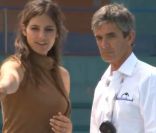 Laetitia Milot prend très à coeur son rôle de marraine de Moana, un bébé orque né il y a trois mois au parc Marineland à Antibes
