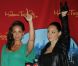 Alicia Keys à New York, découvre sa statue de cire au musée Tussauds, le 28 juin 2011