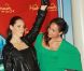 Alicia Keys à New York, découvre sa statue de cire au musée Tussauds, le 28 juin 2011