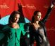 Alicia Keys à New York, découvre sa statue de cire au musée Tussauds, le 28 juin 2011