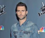 Adam Levine, Christina Aguilera, Blake Shelton et Cee Lo Green présentent  The Voice  lors d'une conférence de presse à Los Angeles, le 15 mars 2011.