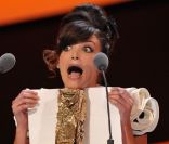  Charlotte Le Bon durant la 36e cérémonie des César en février 2011 