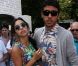  Noah Becker (le fils de Boris Becker) et  Rafaela Sanchez au défilé Diesel lors de la Fashion Week berlinoise le 6 juillet 2011 
