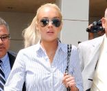 Lindsay Lohan à Los Angeles, le 23 juin 2011. 
