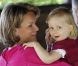 La princesse Mathilde ets une maman comblée. Belgique, le 8 juillet 2011.