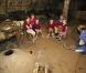 La princesse Mathilde et le prince Philippe de Belgique ont emmené leurs quatre enfants visiter un site archéologique en Belgique, le 8 juillet 2011.