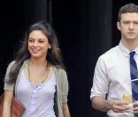 Mila Kunis et Justin Timberlake <br />