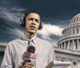 Barack Obama dans la nouvelle campagne pour la chaîne CNN, juillet 2011.