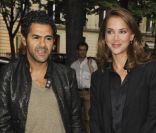 Jamel Debbouze et son épouse Mélissa Theuriau en juin 2010. 