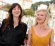 Charlotte Gainsbourg et Kirsten Dunst lors du photocall du film Melancholia au festival de Cannes en mai 2011