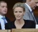 Charlene Wittstock lors du meeting d'athlétisme comptant pour la Ligue de Diamant le 22 juillet 2011