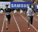 Le duel tant attendu entre les sprinteurs Chrsitophe Lemaitre et Usain Bolt lors du meeting d'athlétisme comptant pour la Ligue de Diamant le 22 juillet 2011 n'aura pas lieu...