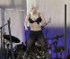 Lady Gaga répète sa prestation du soir au Jimmy Kimmel Live , à Los Angeles, le 28 juillet 2011.