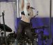 Lady Gaga répète sa prestation du soir au Jimmy Kimmel Live , à Los Angeles, le 28 juillet 2011.
