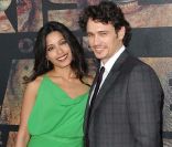 Freida Pinto et James Franco à l\'avant-première de <em>La Planète des singes : les origines</em>, à Los Angeles, le 28 juillet 2011.
