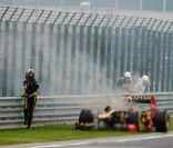 Dimanche 31 juillet 2011, Jenson Button remportait le 11e Grand Prix de sa carrière en Hongrie, sur le Hungaroring, pour son 200e départ en F1. Nick Heidfeld (photo), lui, n'a pas eu cette chance ! 