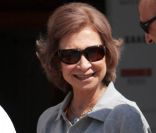 La reine Sofia assiste à la 30e édition de la Copa del Rey, à Majorque. 31 juillet 2011