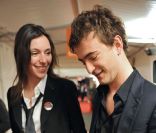 Lolita Séchan et Renan Luce, à Paris, le 8 mars 2008.