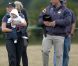 Le 6 août 2011 à Gatcombe Park, Peter Phillips, frère aîné de Zara, et sa femme Autumn étaient présents avec leur bébé, Savannah, pour le British Festival of Eventing. 