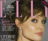 Angelina Jolie en couverture du Elle Portugal de février 2011. 