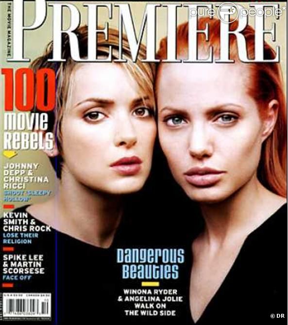 Angelina Jolie et Winona Ryder couvraient en octobre 1999 le magazine Premiere. 