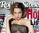 Angelina Jolie, vêtue d'une guêpière sexy, en couverture du Rolling Stone du 19 août 1999.