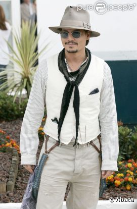 Johnny Depp en mai 2011