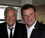 Pierre Sled est dans la tourmente en tant que directeur des programmes de France 3. Ici en septembre 2010 avec son ami et collègue Laurent Boyer. <br />